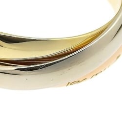 Cartier Trinity size 11.5 ring, K18 gold, YG/PG/WG, approx. 7.1g, Trinity, ladies