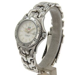 TAG HEUER Cell Watch WG1312-0 Stainless Steel Quartz Analog Display White Dial Ladies