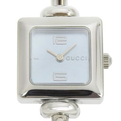 Gucci GUCCI Watch 1900L Stainless Steel Quartz Analog Display Blue Dial Women's