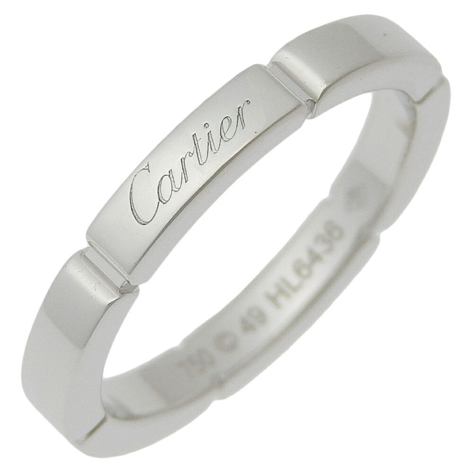 Cartier Maiyon Panthere size 9 ring, 18K white gold, approx. 4.1g, for women