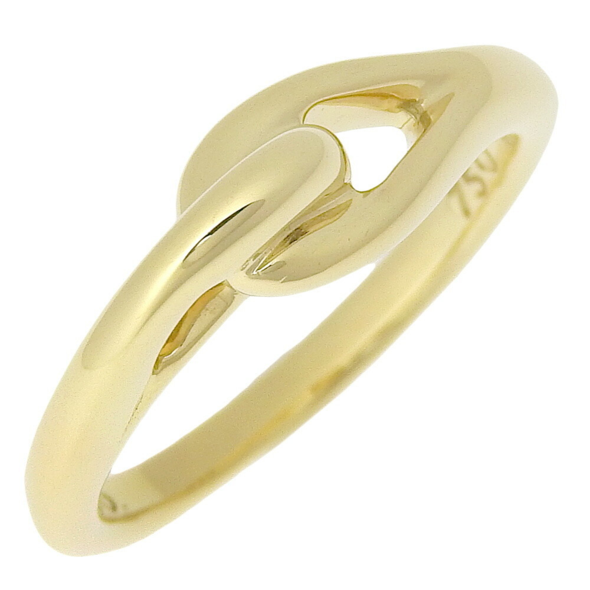 Tiffany & Co. Knot size 9 ring, 18K yellow gold, approx. 4.2g, knot, ladies