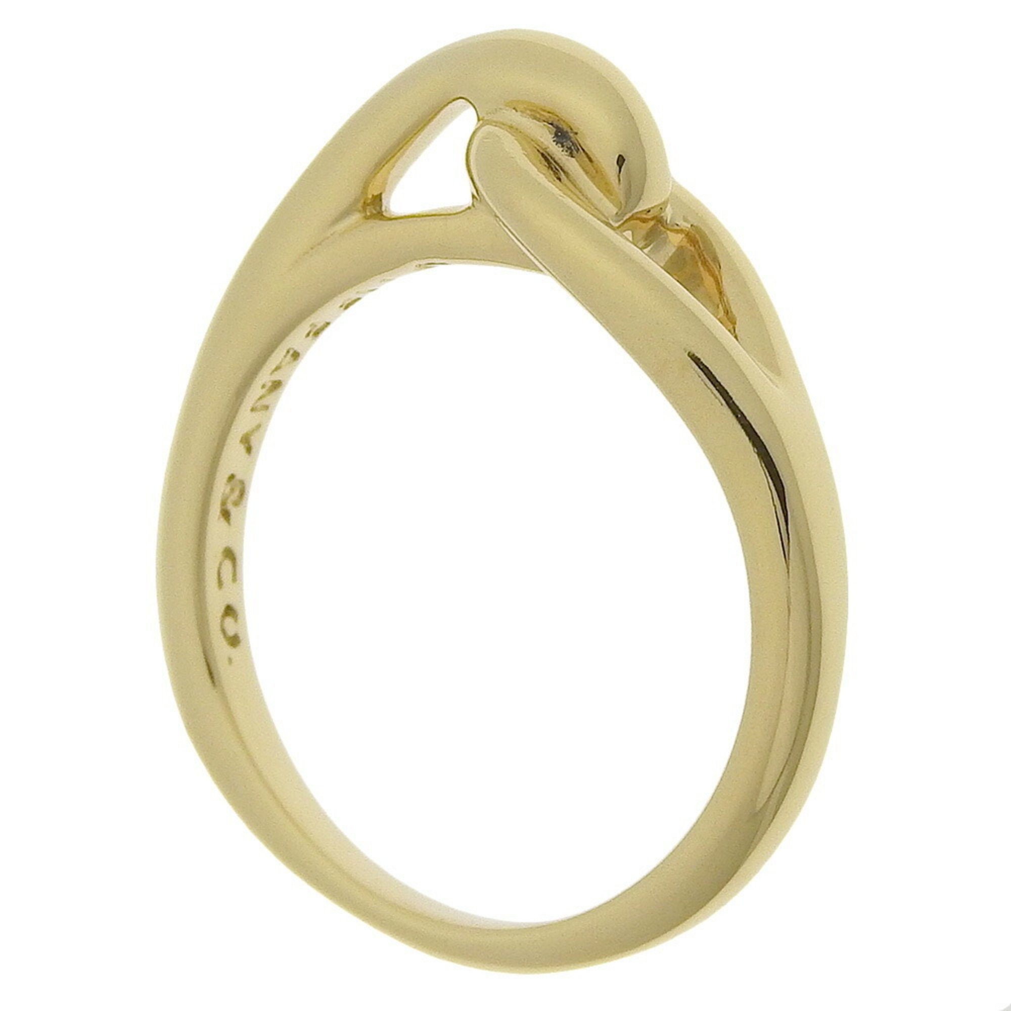 Tiffany & Co. Knot size 9 ring, 18K yellow gold, approx. 4.2g, knot, ladies