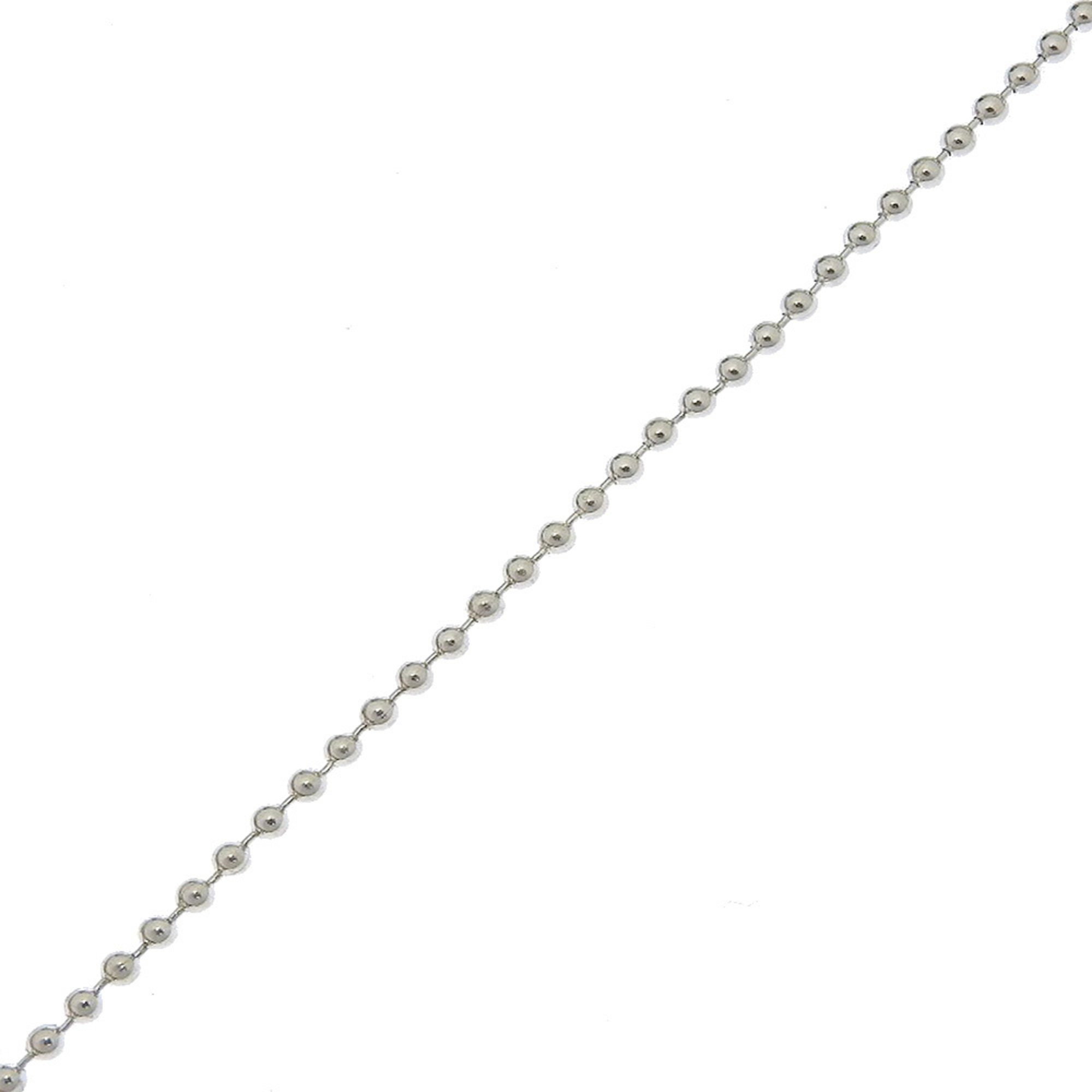 Tiffany & Co. Return to Necklace Round Tag Silver 925 Approx. 18.7g TIFFANY Women's