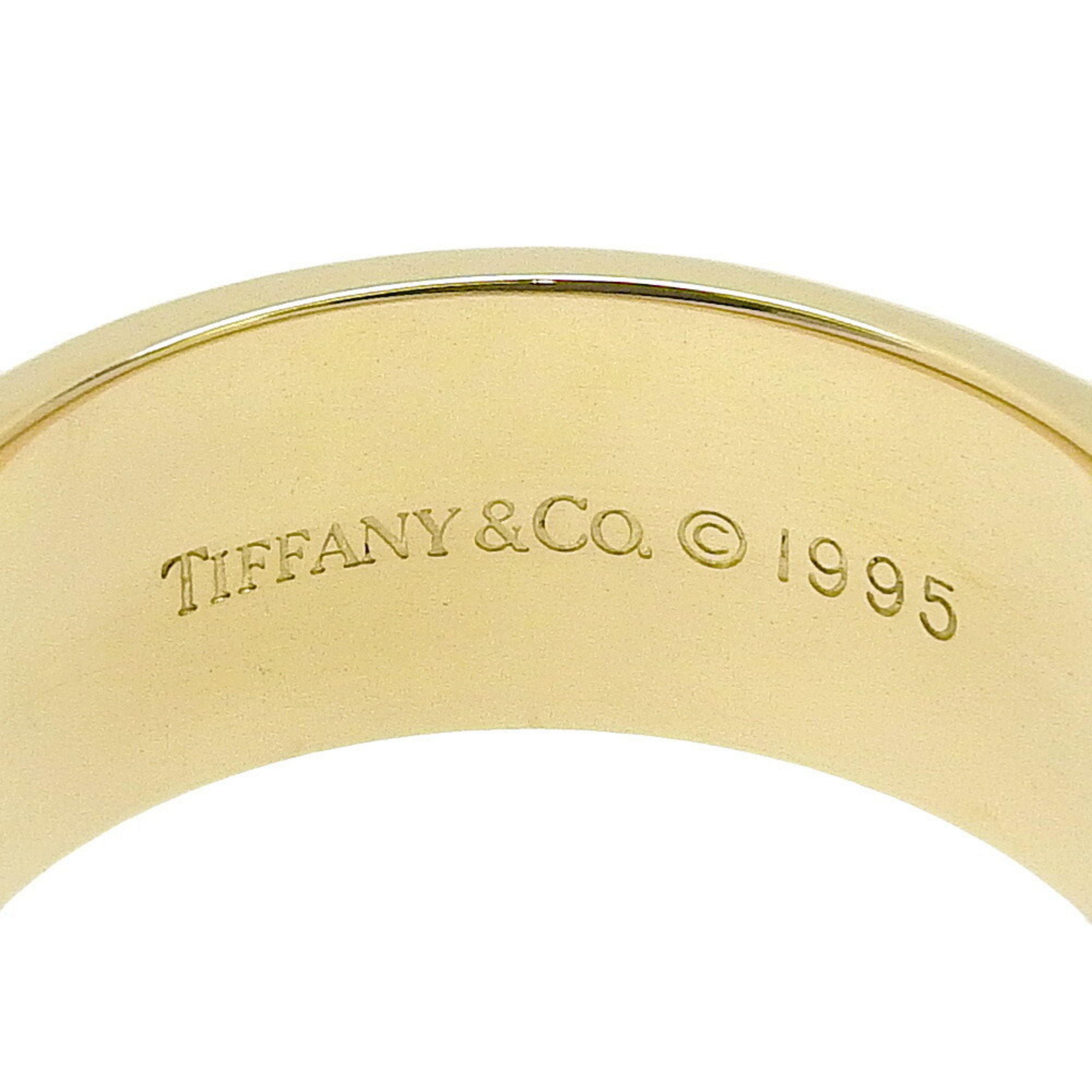 Tiffany & Co. Atlas size 8 ring, 18K yellow gold, approx. 7.7g, Atlas, women's