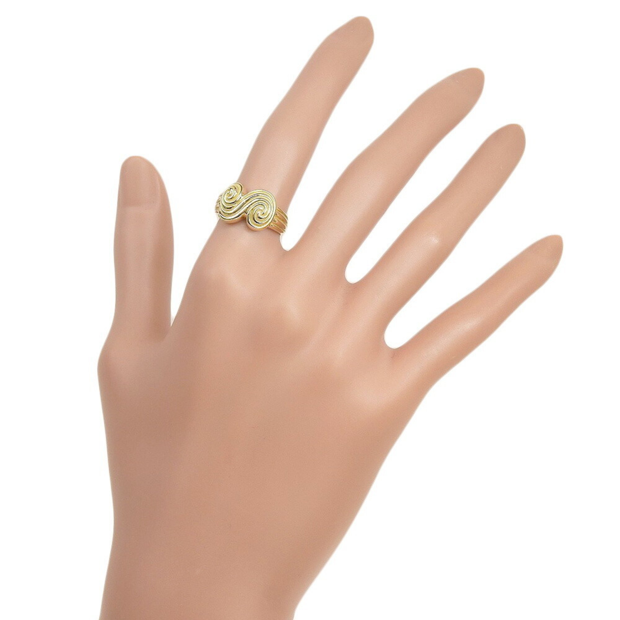 Tiffany & Co. Tornado size 11.5 ring, 18K yellow gold, approx. 9.3g, tornado, for women