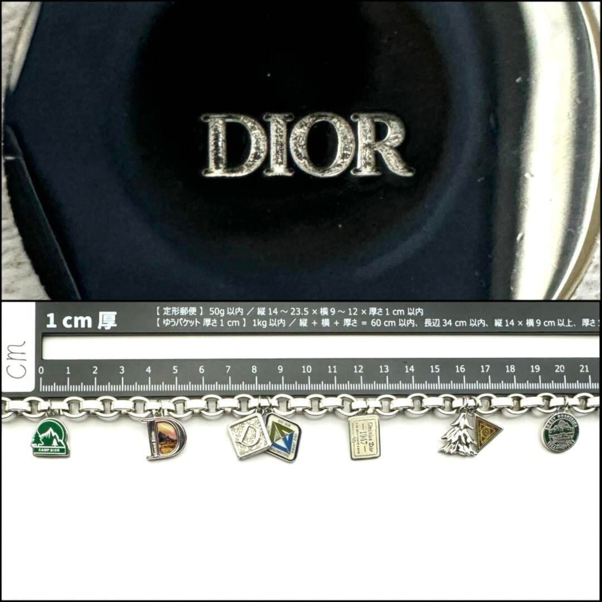 Christian Dior Dior Men's Necklace Multi-Charm Pendant