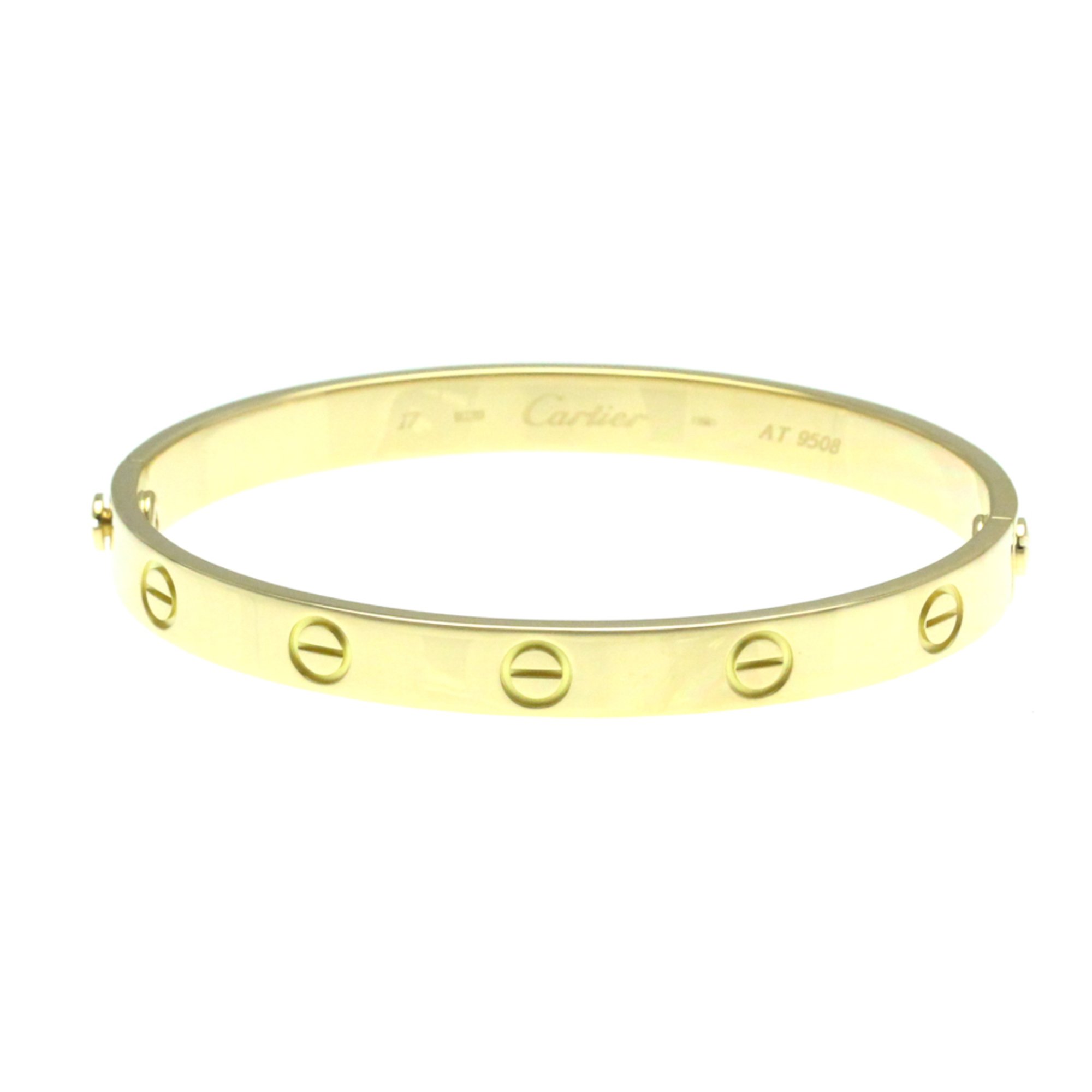 Cartier Love Bracelet Yellow Gold (18K) No Stone Bangle Gold