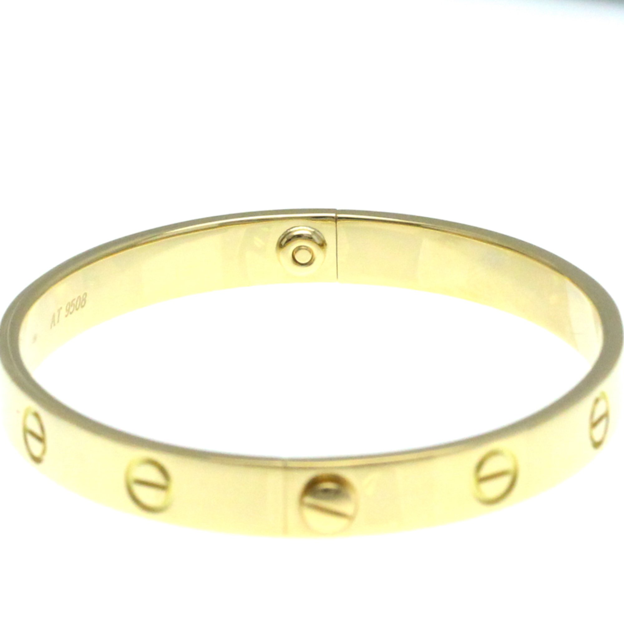 Cartier Love Bracelet Yellow Gold (18K) No Stone Bangle Gold