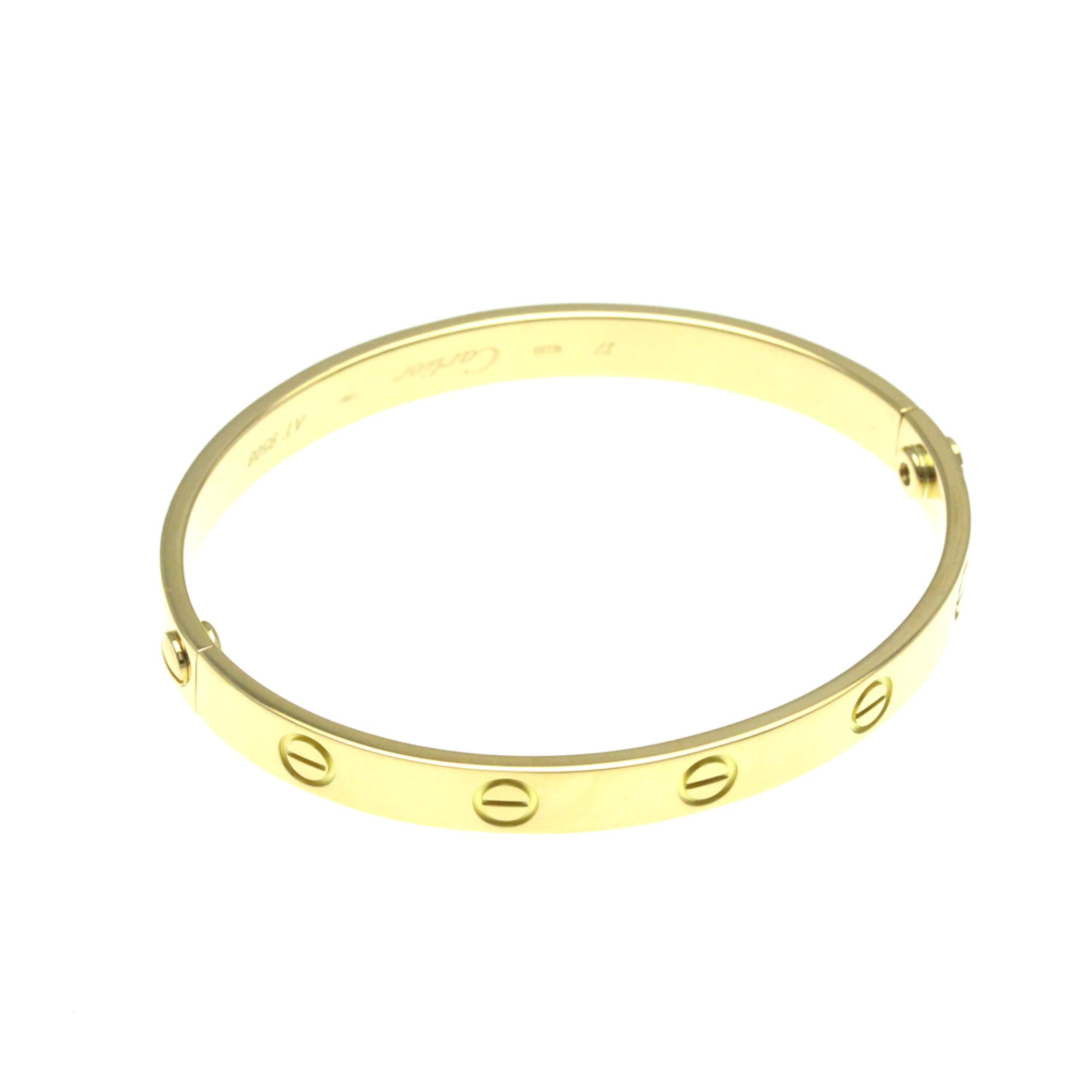 Cartier Love Bracelet Yellow Gold (18K) No Stone Bangle Gold