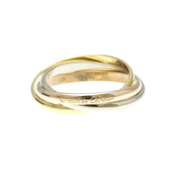 Cartier Trinity Pink Gold (18K),White Gold (18K),Yellow Gold (18K) Fashion Band Ring Gold