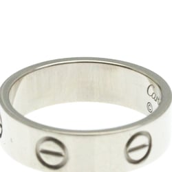 Cartier Love Love Ring White Gold (18K) Fashion Band Ring Silver