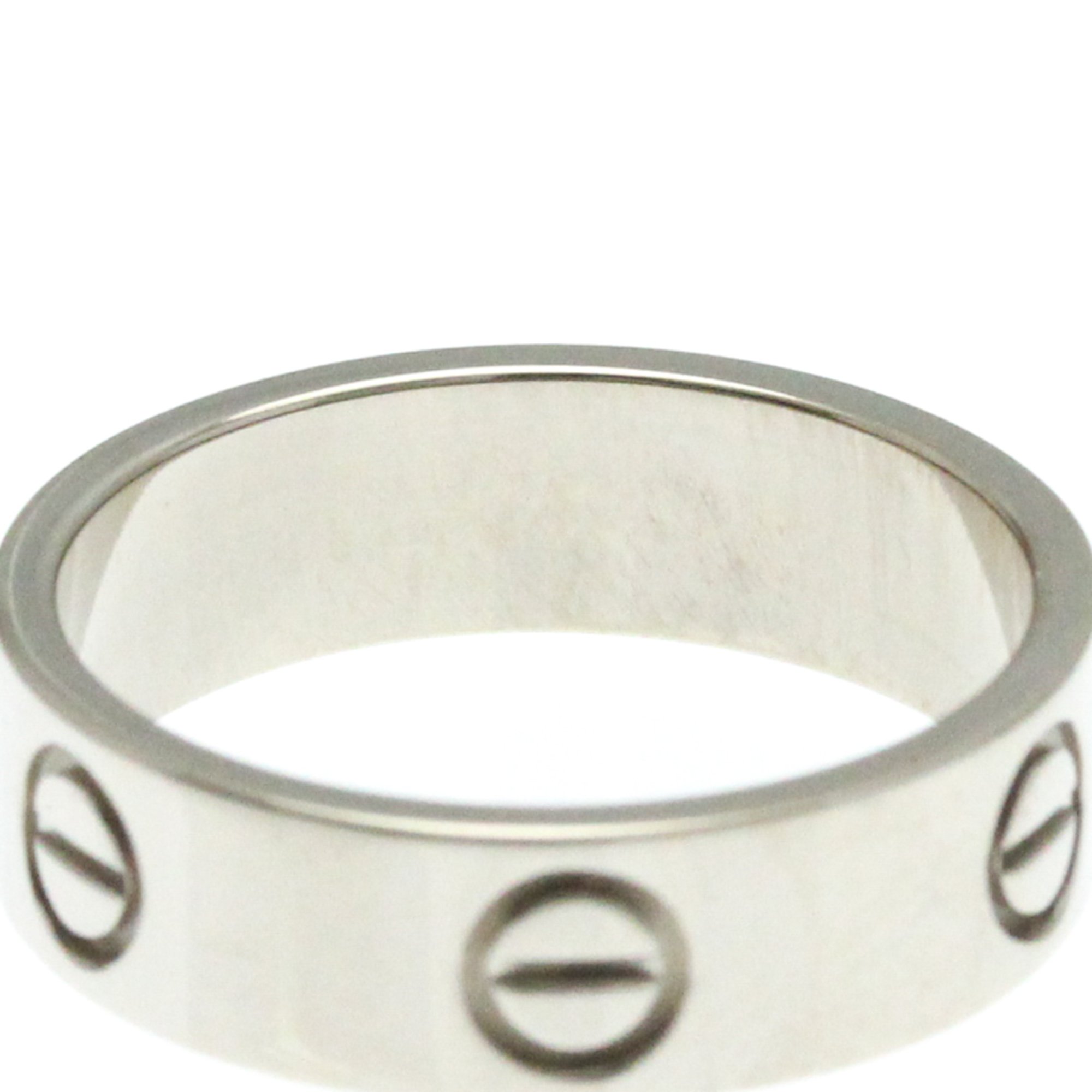 Cartier Love Love Ring White Gold (18K) Fashion Band Ring Silver