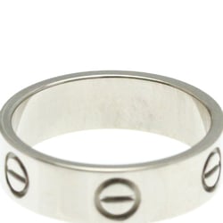 Cartier Love Love Ring White Gold (18K) Fashion Band Ring Silver