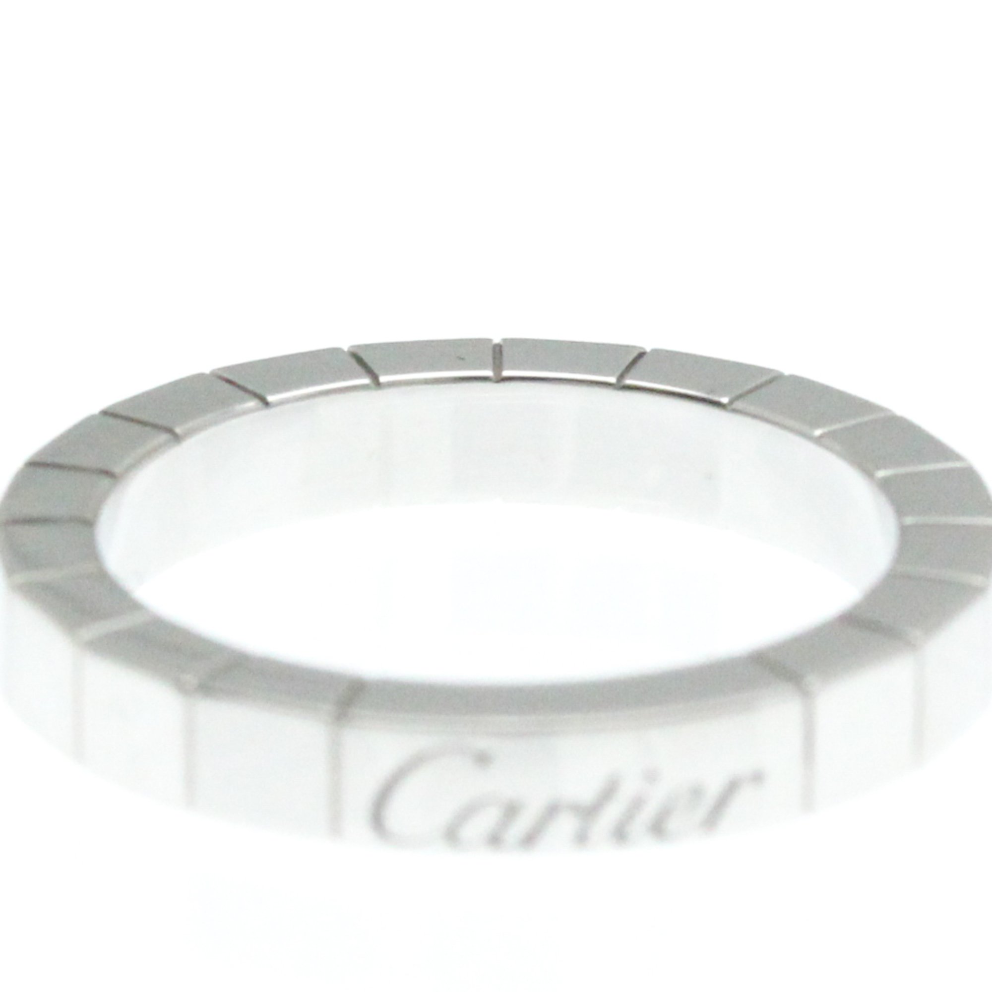 Cartier Lanieres White Gold (18K) Fashion Band Ring Silver