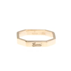 Gucci Octagonal Ring Pink Gold (18K) Fashion Band Ring Pink Gold