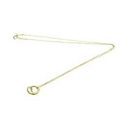 Tiffany Eternal Circle Yellow Gold (18K) Men,Women Fashion Pendant Necklace (Gold)