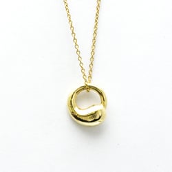 Tiffany Eternal Circle Yellow Gold (18K) Men,Women Fashion Pendant Necklace (Gold)