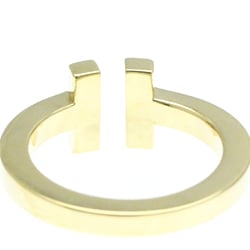 Tiffany T Square Ring Yellow Gold (18K) Fashion Band Ring Gold