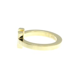 Tiffany T Square Ring Yellow Gold (18K) Fashion Band Ring Gold