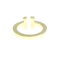 Tiffany T Square Ring Yellow Gold (18K) Fashion Band Ring Gold