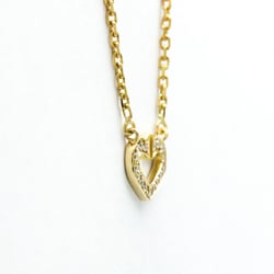 Cartier C Heart Yellow Gold (18K) Diamond Men,Women Fashion Pendant Necklace (Gold)