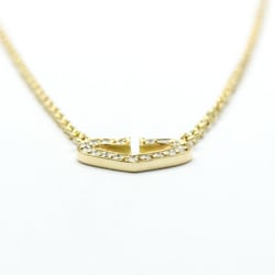 Cartier C Heart Yellow Gold (18K) Diamond Men,Women Fashion Pendant Necklace (Gold)