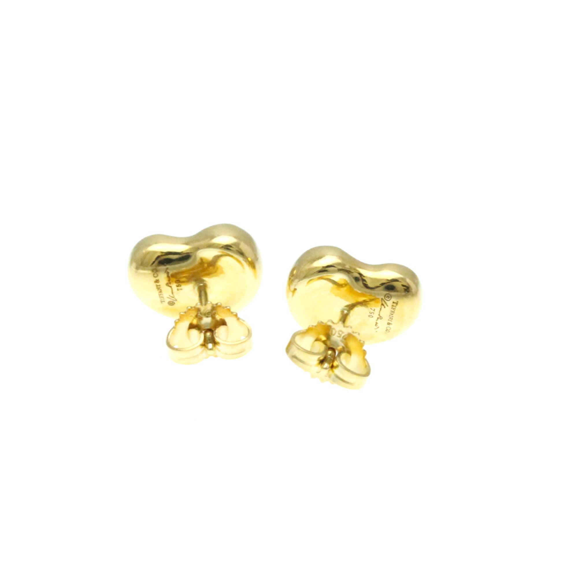 Tiffany Bean Yellow Gold (18K) Stud Earrings Gold