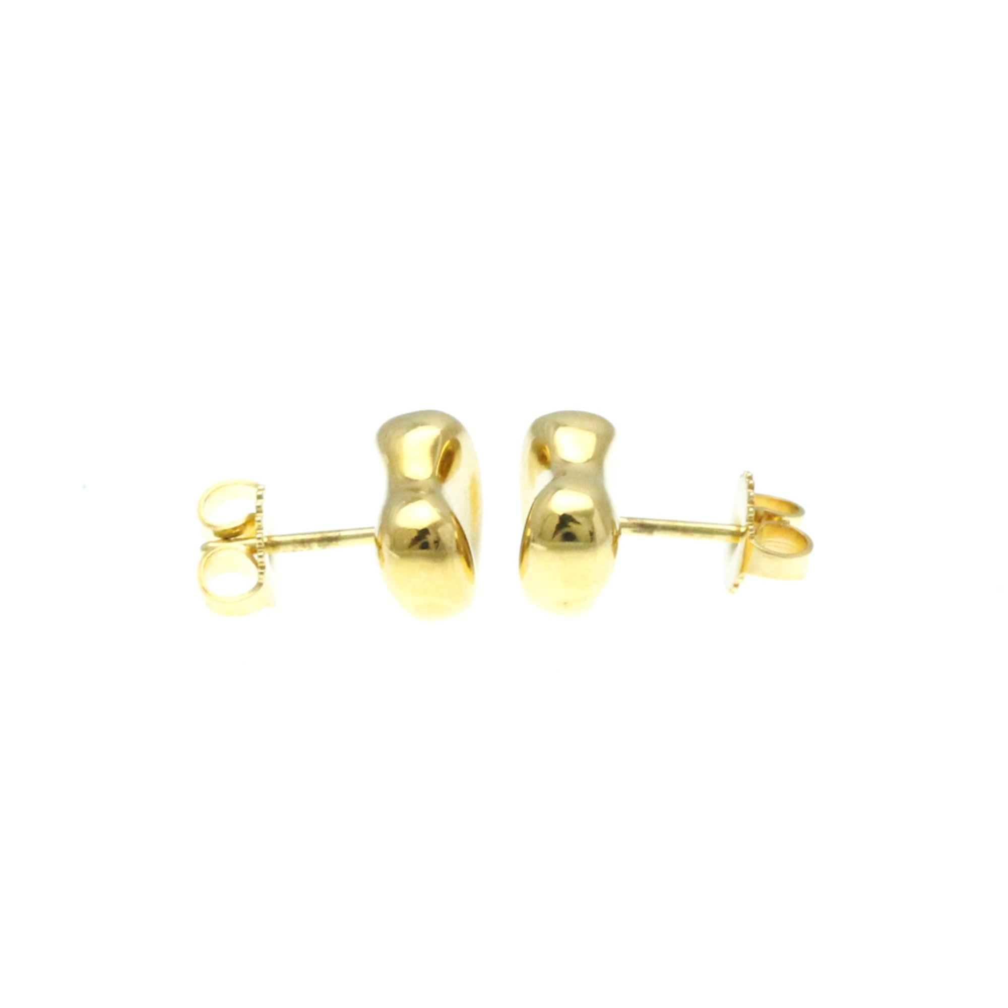 Tiffany Bean Yellow Gold (18K) Stud Earrings Gold