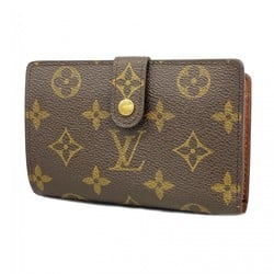 Louis Vuitton Wallet Monogram Porte Monnaie Biennois M61663 Brown Ladies