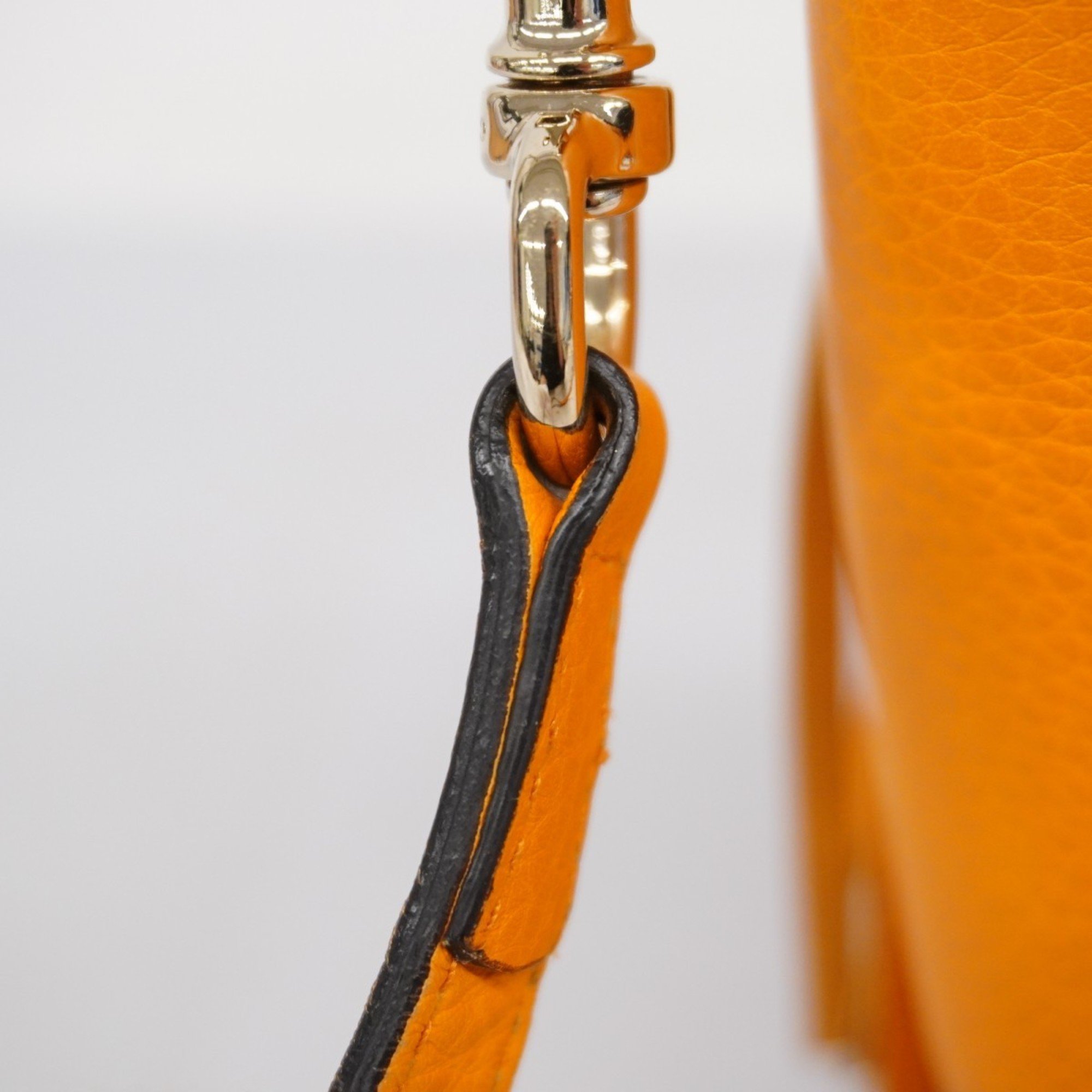 Gucci handbag Soho 369176 leather orange ladies