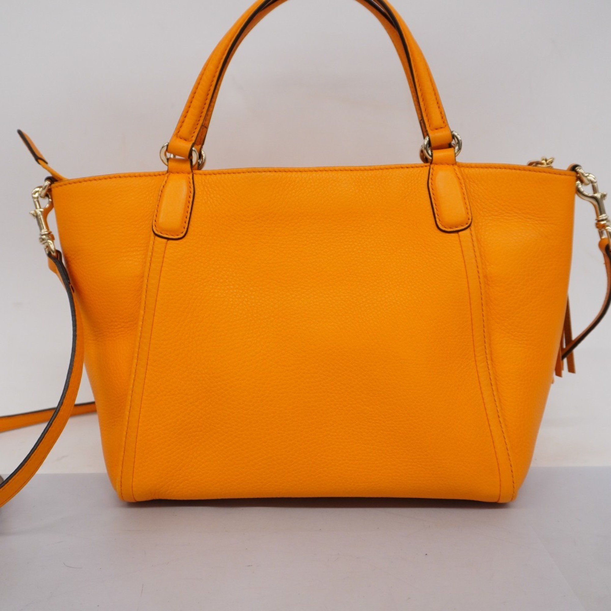 Gucci handbag Soho 369176 leather orange ladies