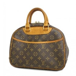 Louis Vuitton Handbag Monogram Trouville M42228 Brown Ladies