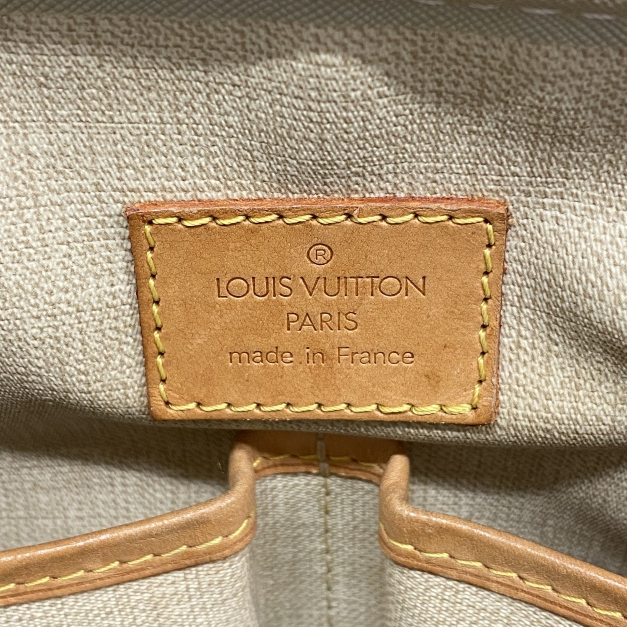 Louis Vuitton Handbag Monogram Trouville M42228 Brown Ladies