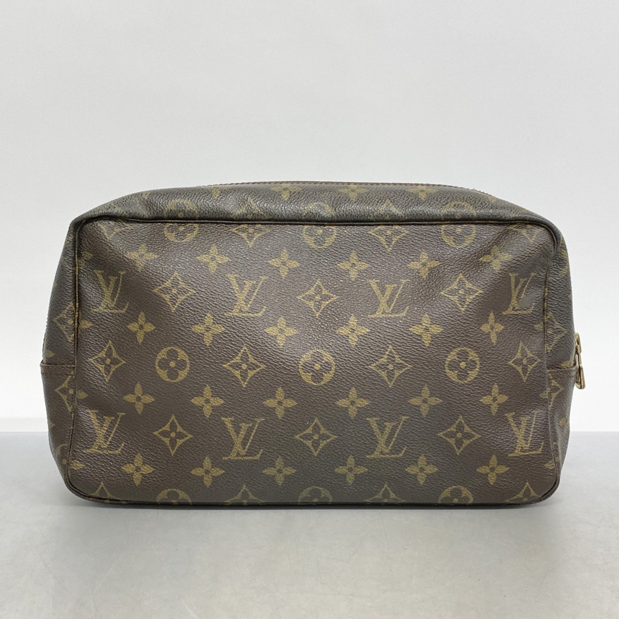 Louis Vuitton Pouch Monogram True Toilet 28 M47522 Brown Ladies