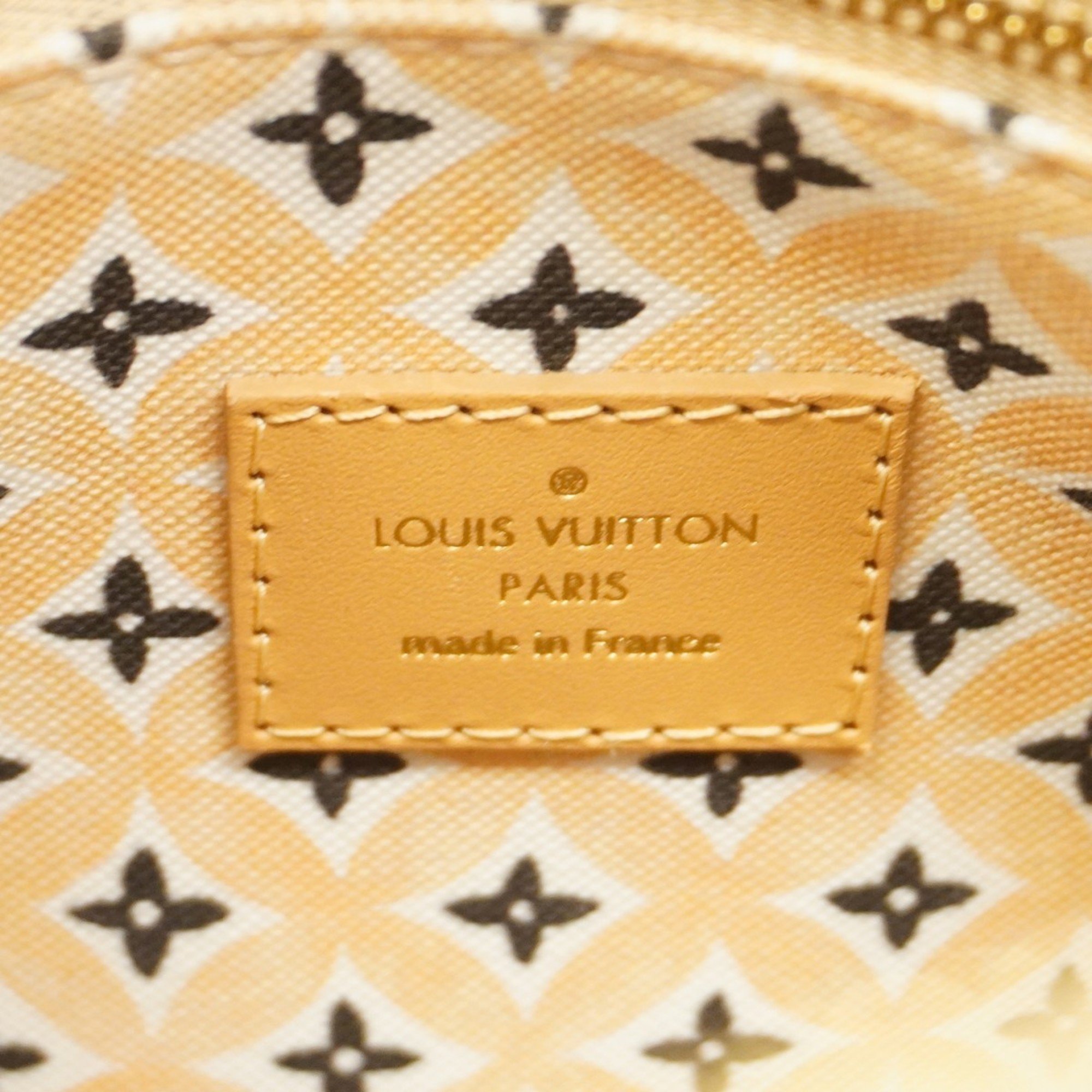 Louis Vuitton Handbag By the Pool Speedy Bandouliere 25 M22987 White Beige Women's