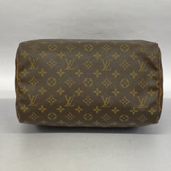 Louis Vuitton Handbag Monogram Speedy 30 M41108 Brown Ladies