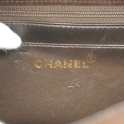 Chanel Shoulder Bag Matelasse Diana Suede Brown Women's