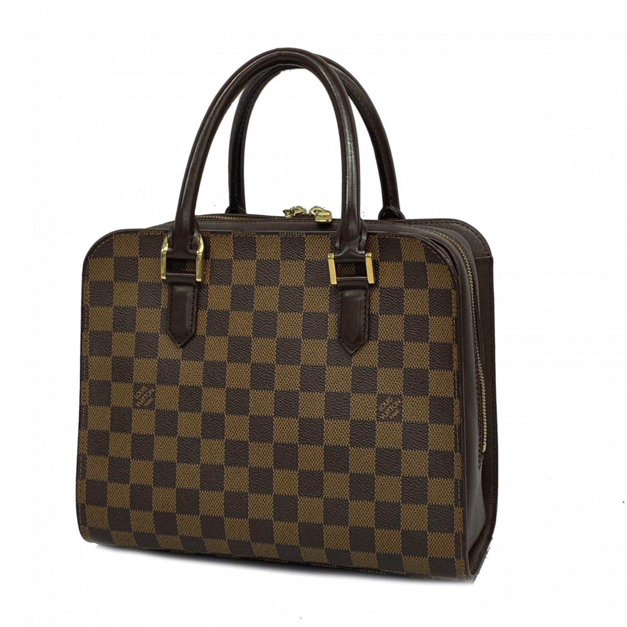 Louis Vuitton Handbag Damier Triana N51155 Ebene Ladies