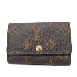 Louis Vuitton Key Case Monogram Multicle 6 M62630 Brown Men's Women's