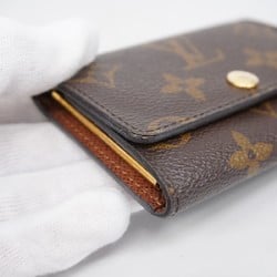 Louis Vuitton Key Case Monogram Multicle 6 M62630 Brown Men's Women's