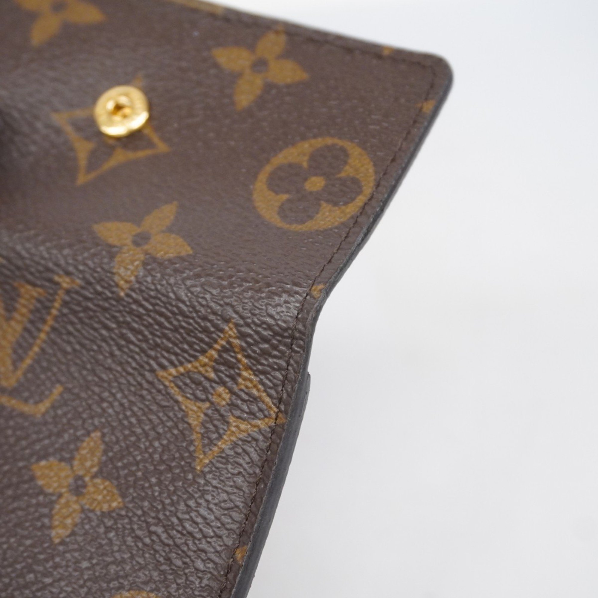 Louis Vuitton Key Case Monogram Multicle 6 M62630 Brown Men's Women's