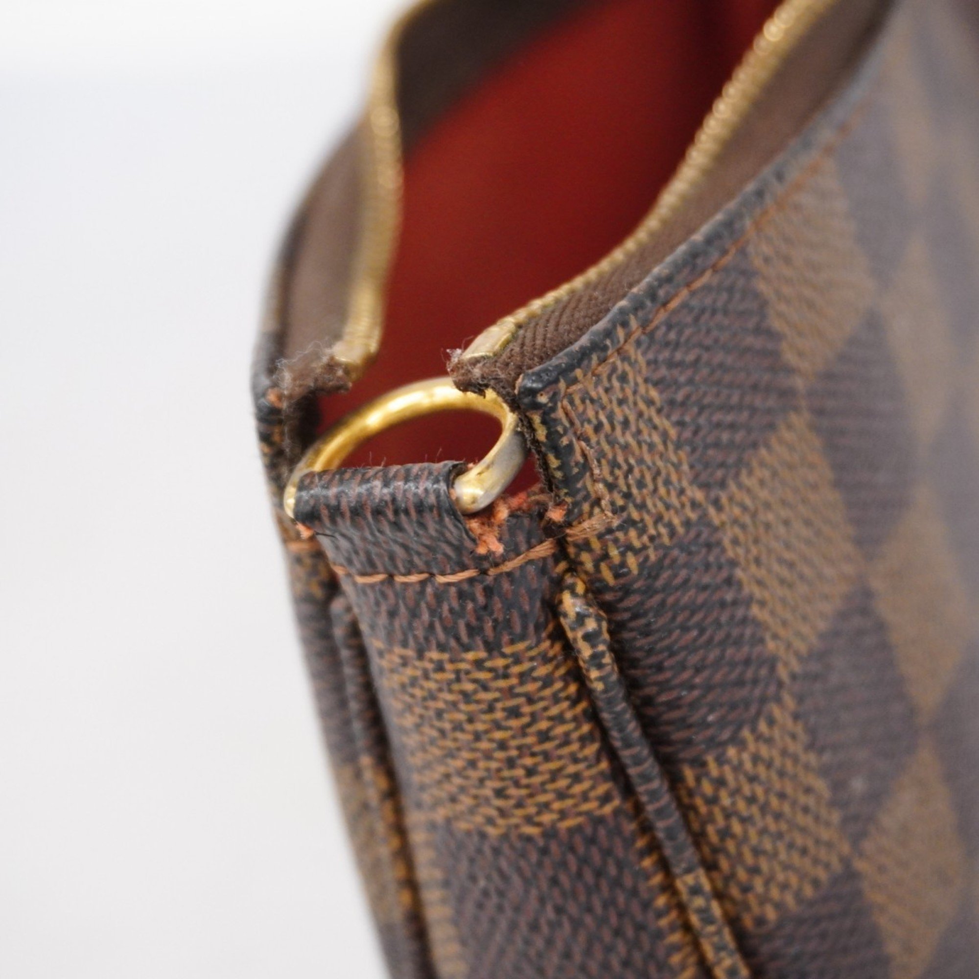 Louis Vuitton Tote Bag Damier Marais N42240 Ebene Ladies