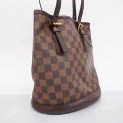 Louis Vuitton Tote Bag Damier Marais N42240 Ebene Ladies