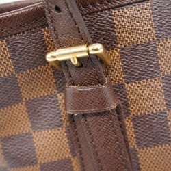 Louis Vuitton Tote Bag Damier Marais N42240 Ebene Ladies