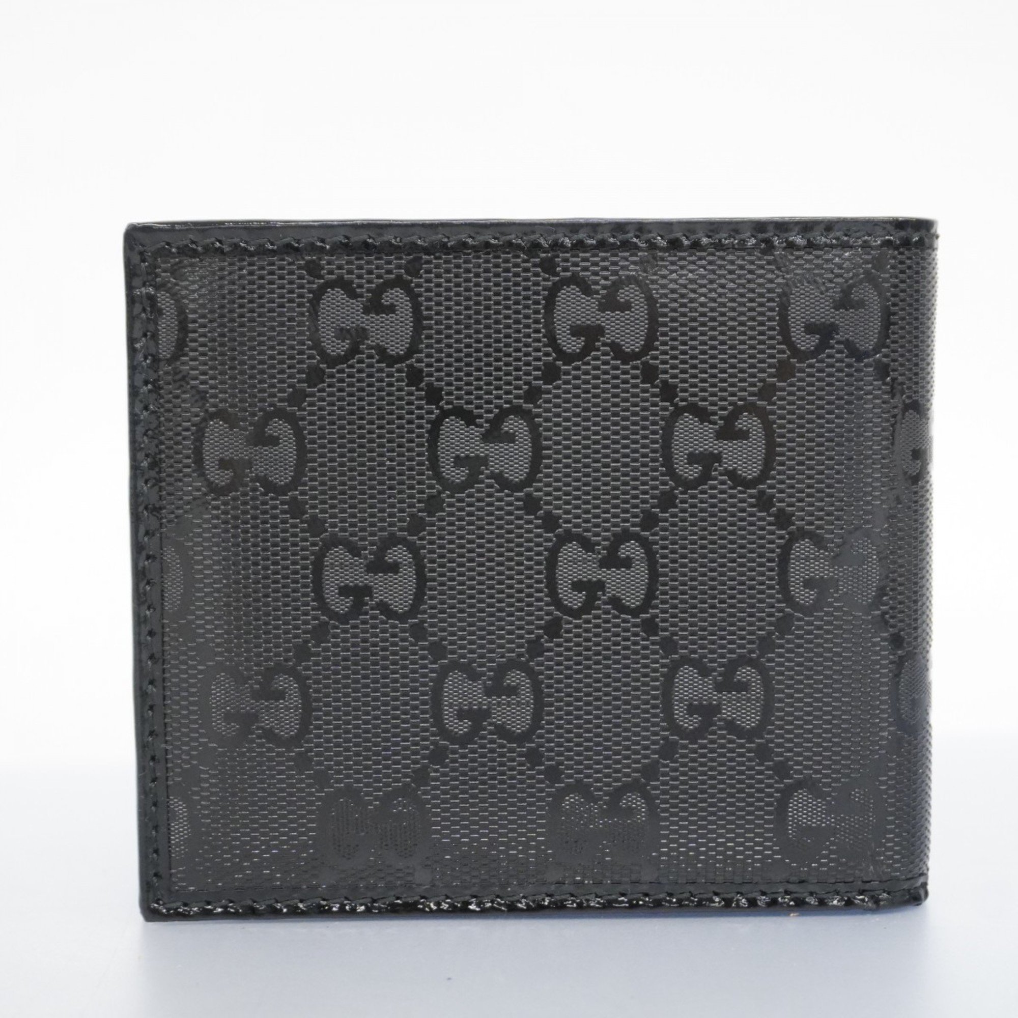 Gucci Wallet GG Imprime 224123 Black Men's