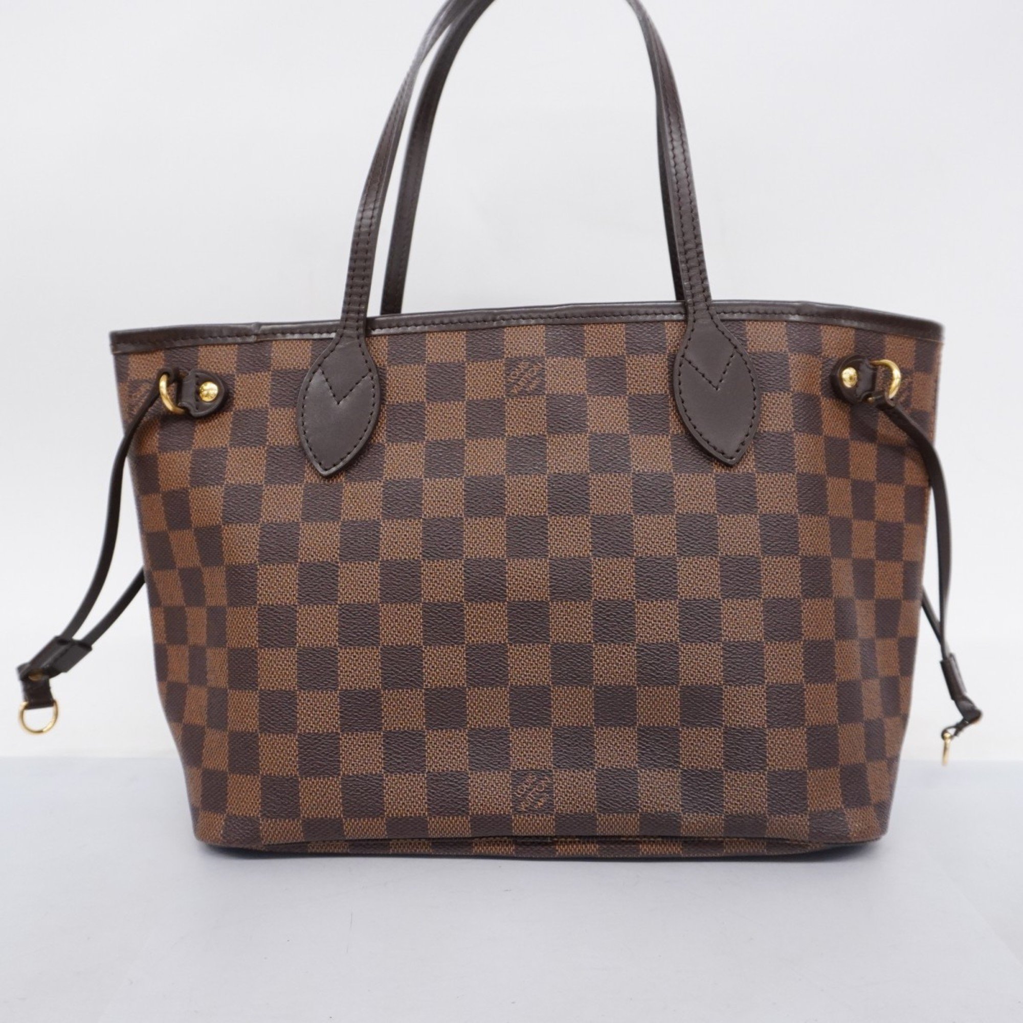 Louis Vuitton Tote Bag Damier Neverfull PM N51109 Ebene Women's