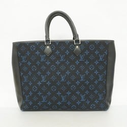 Louis Vuitton Tote Bag Monogram Jacquard Grand Sac M55203 Navy Noir Men's