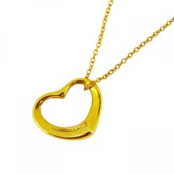 Tiffany Necklace Heart K18YG Yellow Gold Ladies