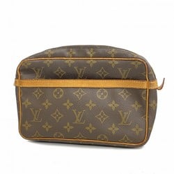 Louis Vuitton Clutch Bag Monogram Compiegne 23 M51847 Brown Men's Women's