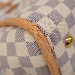 Louis Vuitton Tote Bag Damier Azur Propriano N44027 White Women's